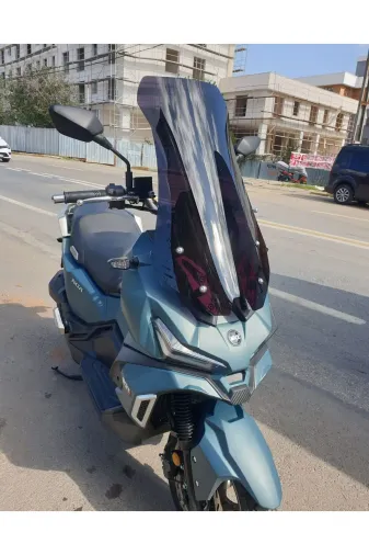 SYM Adx 125 Ön Cam 2023-2026 Model 70cm Siyah Renkli 4mm UZUN
