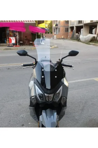 SYM Joyride 300 Ön Cam 2023-2026 Model 65cm Şeffaf Renkli 4mm ORTA BOYLU