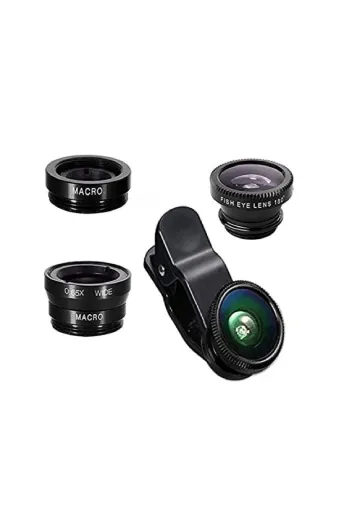 Tam12 balk7411 Balık Gözü Lens Geniş Açılı Fotoğraf Çekim Fish Eye Macro Wide Mandallı Aparatı