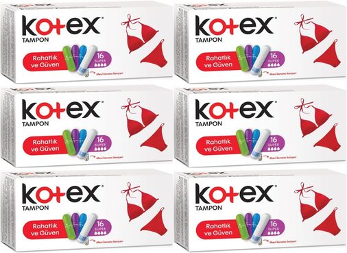 Tampon Süper 96 Lı Set (6PK*16)