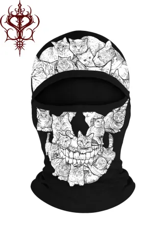 Tarzsokak SKULLCat-Skull Skullcat Skull Motosiklet Giyim Maske & Balaklava