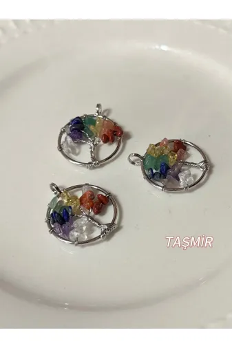 Taş-Mir 998877011 Çakra Hayat Ağacı Kolye Ucu 1 Ad.