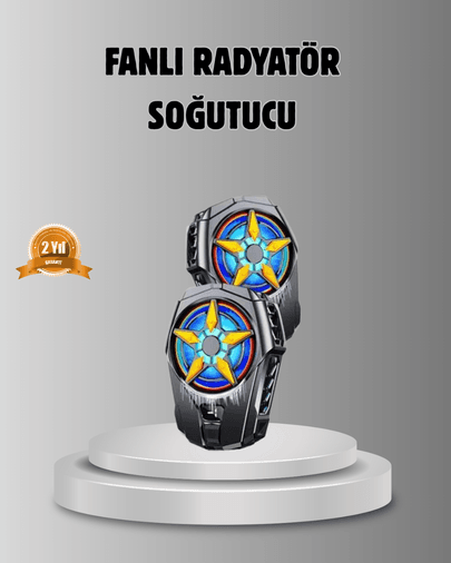 Taşınabilir Şarjlı Telefon Soğutucu – Sessiz Fan Motoru ile Yüksek Performans Koruma