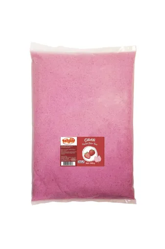 Tatgah 1001526-1 1 Kg. Çilek Aromalı Pamuk Şeker Toz Şekeri - Pamuk Şeker Yapımı Için