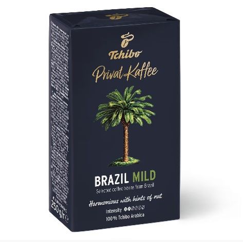 Tchibo 535350 Privat Kaffee Brazil Mild - 250 G Öğütülmüş