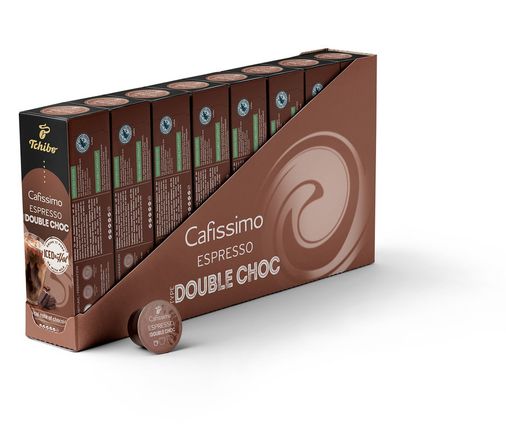 Tchibo 537606 Cafissimo Flavoured Espresso – Double Choc – 80 Kapsül