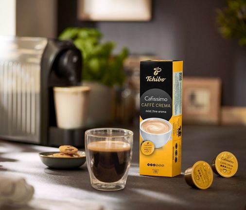 Tchibo 538904 Caffè Crema Fine Aroma– 80 Kapsül