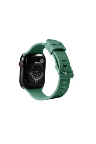 Techaks KORDONWTC-42mm-KRD-23 Apple Watch 42Mm Krd-23 Uyumlu Silikon Kordon