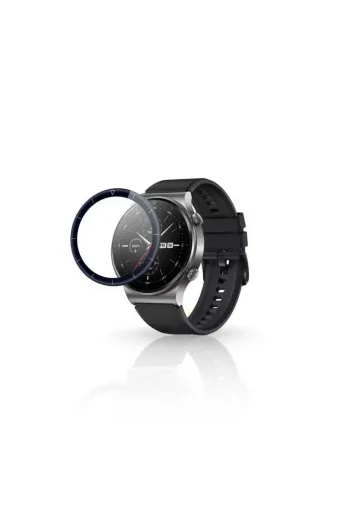 Techaks T15772-TCHS Huawei Watch Gt2 Pro Pmma Pet Saat Ekran Koruyucu Tchs - Siyah