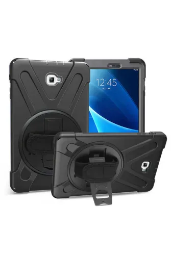 Techaks T18522-TCHS Galaxy Tab A T580 10.1 Zore Defender Tablet Silikon - Siyah