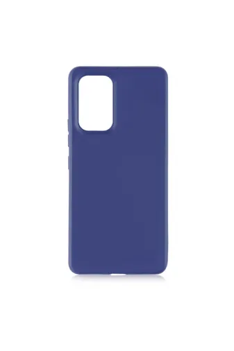 Techaks T20746-TCHS Galaxy A53 5G Kılıf Yumuşak Dokulu Renkli İnce Silikon Soft Kapak Premier - Lacivert