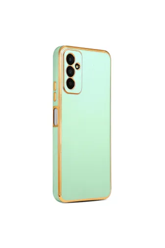 Techaks T25798-TCHS Galaxy M23 Kılıf Zore Bark Kapak - Açık Yeşil