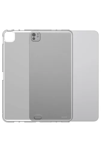 Techaks T32829-TCHS Ipad Pro 11 2024 Kılıf Zore Tablet Süper Silikon Kapak - Şeffaf