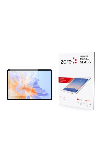 Techaks T38337-TCHS Honor Pad V9 Zore Tablet Temperli Cam Ekran Koruyucu - Şeffaf