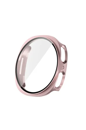 Techaks T39043-TCHS Galaxy Watch 8 44Mm Sert Pc Kasa Ve Ekran Koruyucu Watch Gard 38 Tchs - Rose Gold
