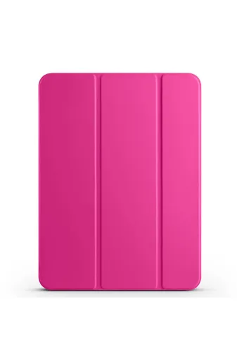 Techaks T39989-TCHS Ipad Pro 11 2025 M5 Zore Smart Cover Kalem Bölmeli Standlı 1-1 Kılıf - Pembe Koyu