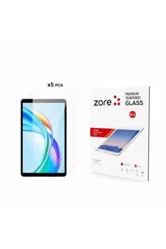 Techaks T40529-TCHS Honor Pad X7 Tchs 5In1 Tablet Temperli Cam Ekran Koruyucu - Şeffaf
