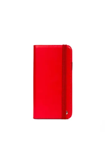 Techaks TCHS-18620 Iphone 12 Uyumlu Zore Multi Cüzdan Kılıf-Kırmızı
