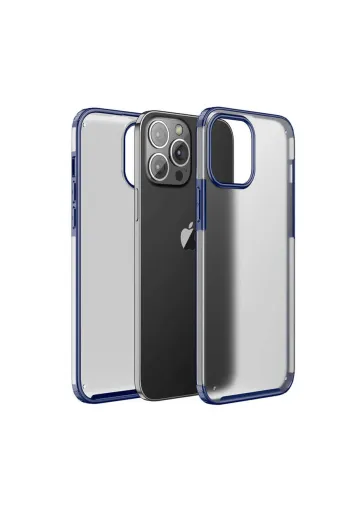 Techaks TCHS-18685 Iphone 13 Pro Uyumlu Zore Volks Kılıf-Lacivert