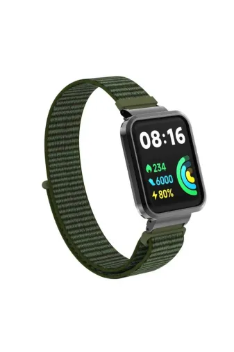 Techaks TCHS-23761 Xiaomi Redmi Watch 2 Lite Uyumlu Krd-61 Hasır Zore Kordon-No8