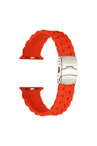 Techaks TCHS-24507 Watch 40Mm Krd-72 Uyumlu Zore Kordon-Turuncu