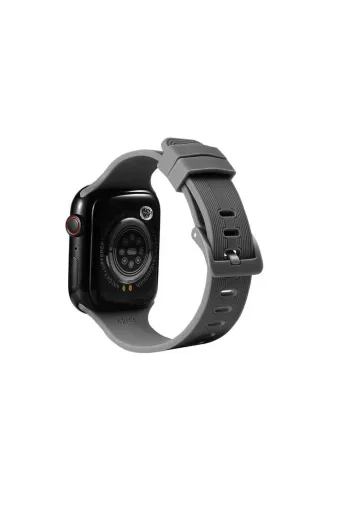 Techaks TCHS-24601 Watch Ultra 49Mm Kordon Krd-23 Uyumlu Strap Kayış Clo- Gri
