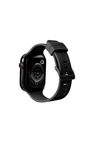 Techaks TCHS-24601 Watch Ultra 49Mm Kordon Krd-23 Uyumlu Strap Kayış Clo- Siyah