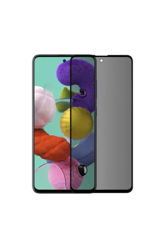 Techaks TCHS-24754 Xiaomi Poco M5S Uyumlu Davin 5D Privacy Cam Zore Ekran Koruyucu