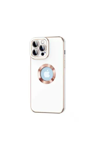 Techaks TCHS-25406 Iphone 14 Pro Uyumlu Zore Kongo Kılıf-Beyaz