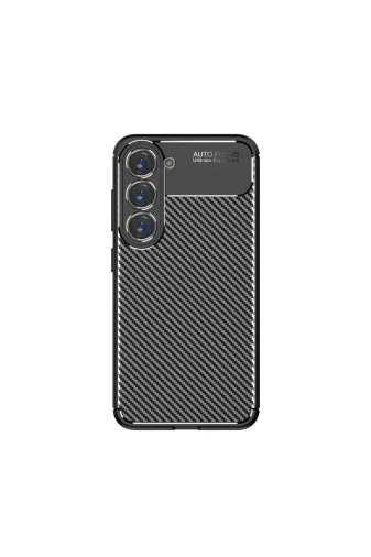 Techaks TCHS-25643 Galaxy S23 Uyumlu Zore Negro Silikon Kılıf-Siyah