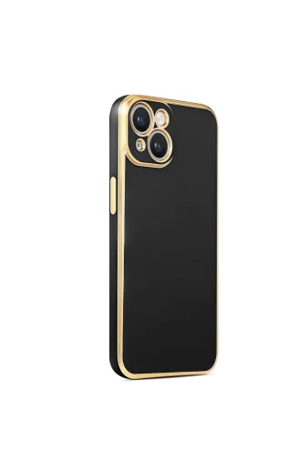Techaks TCHS-25793 Iphone 14 Plus Uyumlu Zore Bark Kılıf-Siyah