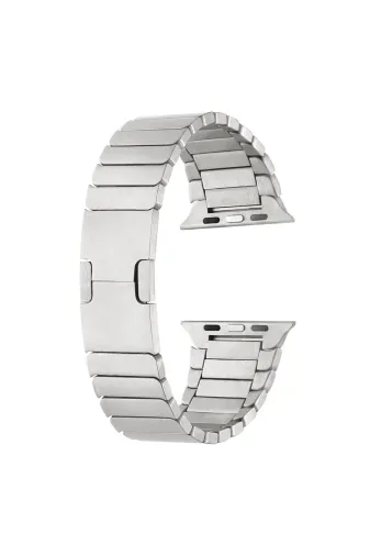 Techaks TCHS-26760 Watch 42Mm Uyumlu Krd-82 Metal Zore Kordon-Gümüş
