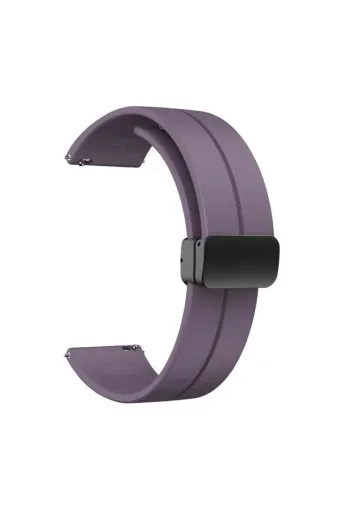 Techaks TCHS-27617 Galaxy Watch Active 2 40Mm Krd-84 20Mm Uyumlu Zore Kordon-Mor