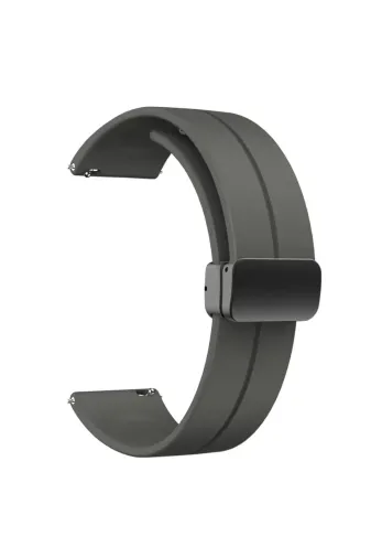 Techaks TCHS-27619 Gear S2 Krd-84 20Mm Uyumlu Zore Kordon-Koyu Gri