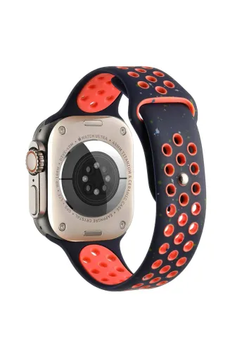 Techaks TCHS-29107 Watch 42Mm Kordon Yeni Seri 2023 Krd-02 Uyumlu Strap Kayış Clo- Lacivert