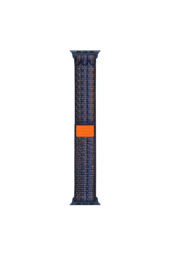 Techaks TCHS-29181 Watch 44Mm Uyumlu Krd-91 Hasır Kordon Strap Kayış Clo- Mavi