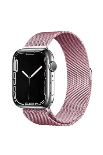 Techaks TCHS-31362 Watch 44Mm Clo- Band-01 Metal Kordon-Pembe