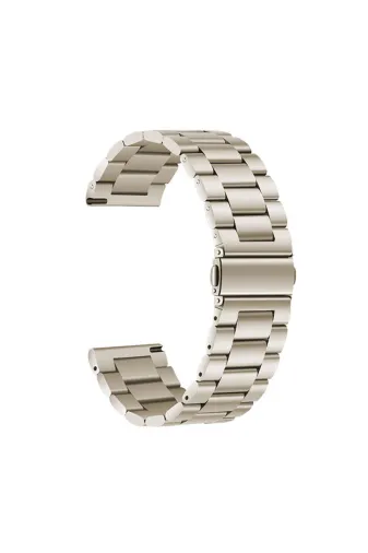 Techaks TCHS-31557 Xiaomi Amazfit Pace Clo- Band-04 22Mm Metal Kordon-Starlight