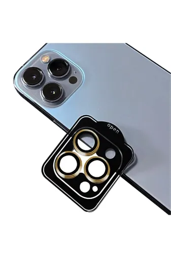 Techaks TCHS-CL-11-iPhone 14 Pro Iphone 14 Pro Uyumlu Zore Cl-11 Safir Parmak İzi Bırakmayan Anti-Refcloive Kamera Clo Koruyuc