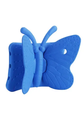 Techaks TCHS11271 Ipad Mini 1. Nesil  Uyumlu Zore Butterfly Standlı Tablet Kılıf-Mavi