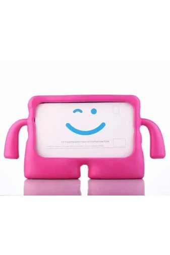 Techaks TCHS13733 Matepad T5 10  Uyumlu Zore Ibuy Standlı Tablet Kılıf-Pembe Koyu