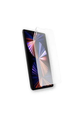 Techaks TCHS26061 Ipad Pro 12.9 2018 (3.nesil) Kağıt Hisli Mat Uyumlu Davin Paper Like Tablet Ekran Koruyucu-Renksiz