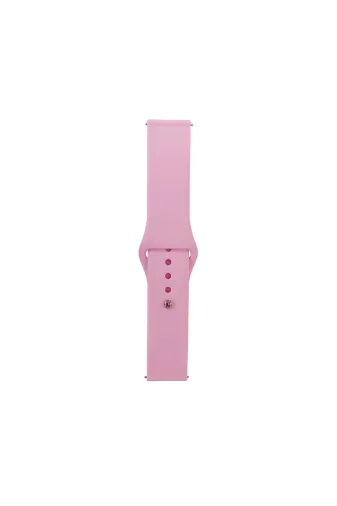 Techaks TCHS31248 Huawei Honor Magic 2 46Mm Band Serisi 22Mm Klasik Kordon Silikon Strap Kayış-Pembe