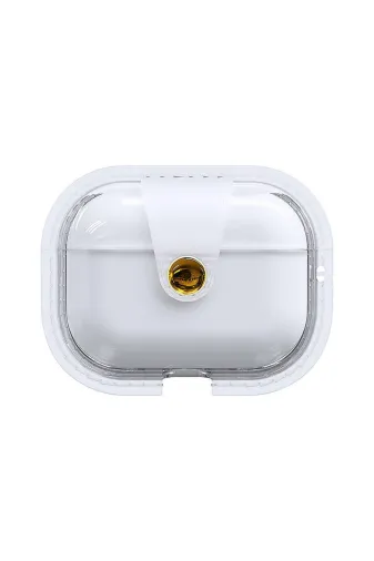 Techaks TCHS31884 Air-Pods Pro Zore Airbag 33 Darbelere Karşı Dayanıklı Magnetik Kılıf-Şeffaf