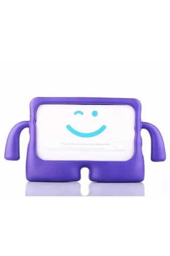 Techaks TCHS5428 Galaxy Tab 4 T280  Uyumlu Zore Ibuy Standlı Tablet Kılıf-Mor