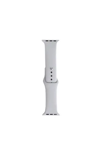 Techaks TYC15BC5F53E799AD91DA3904 Watch 38Mm Uyumlu Band Serisi Klasik Kordon Silikon Strap Kayış-Cloud Gray