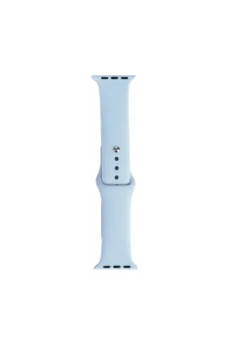 Techaks TYCD37FC15E73A8E163D73705 Watch 7 41Mm Band Serisi Klasik Kordon Silikon Strap Kayış-Custom Sky Blue