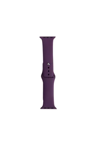 Techaks TYCD37FC15E73A8E163D73705 Watch 7 41Mm Band Serisi Klasik Kordon Silikon Strap Kayış-Violet