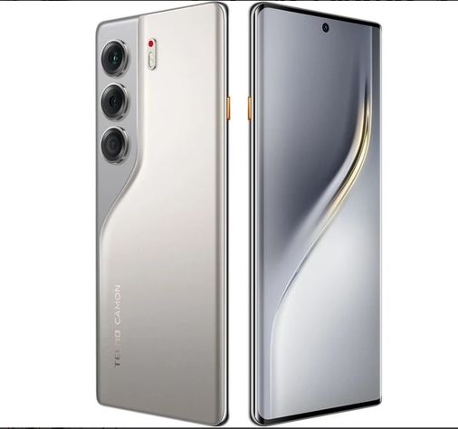 Tecno Camon 40 Pro 256 8+8 GB Ram 5G (Tecno Türkiye Garantili) Titanyum Grisi