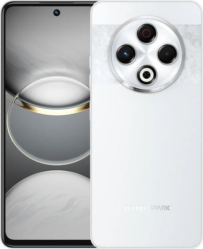 Tecno Spark 30 128 8+8 (Tecno Türkiye Garantili) Beyaz